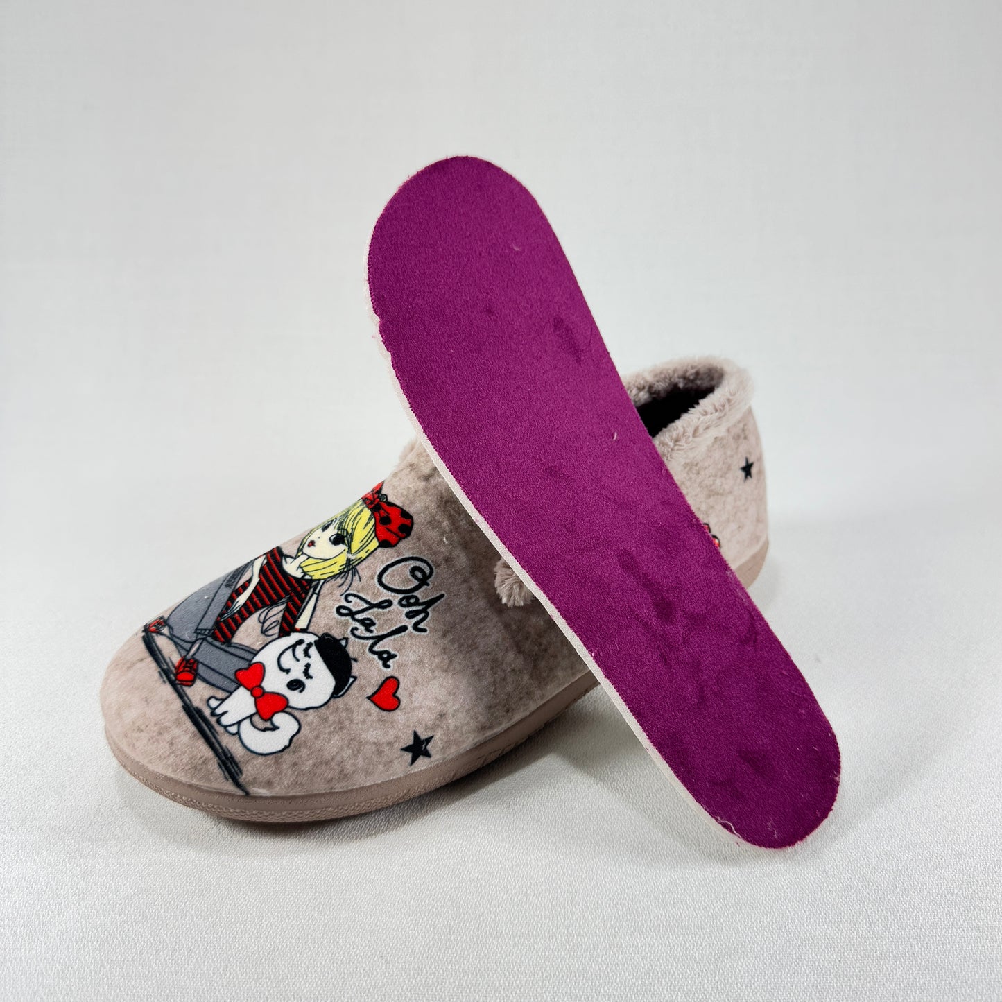 ZAPATILLA CERRADA BEIG PARIS