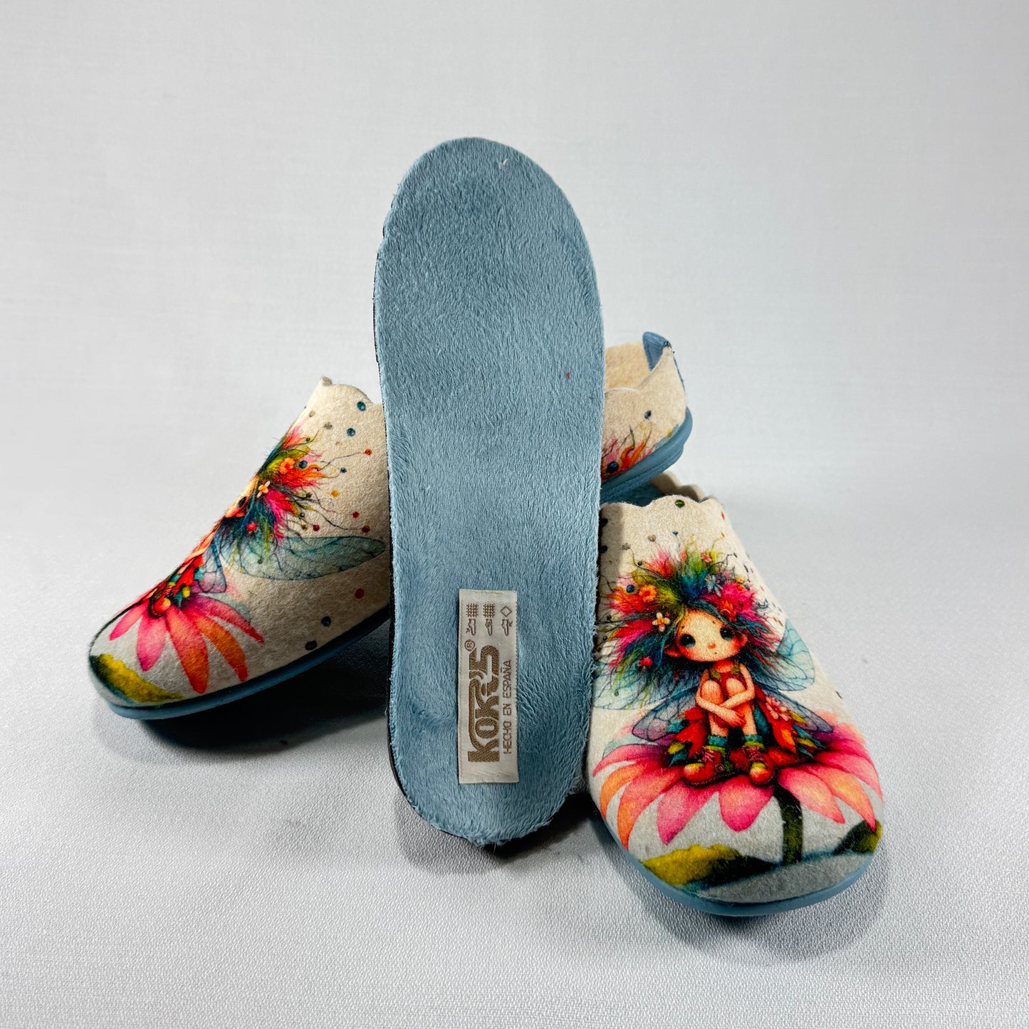 KOKIS ZAPATILLA OTOÑAL CELESTE