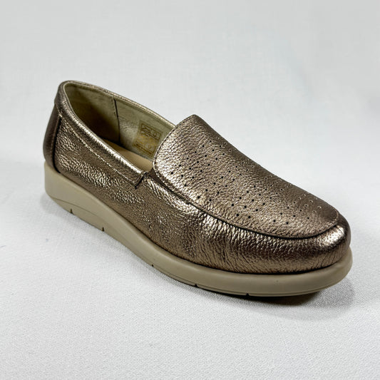 VICMART MOCASIN GOLD 740-10