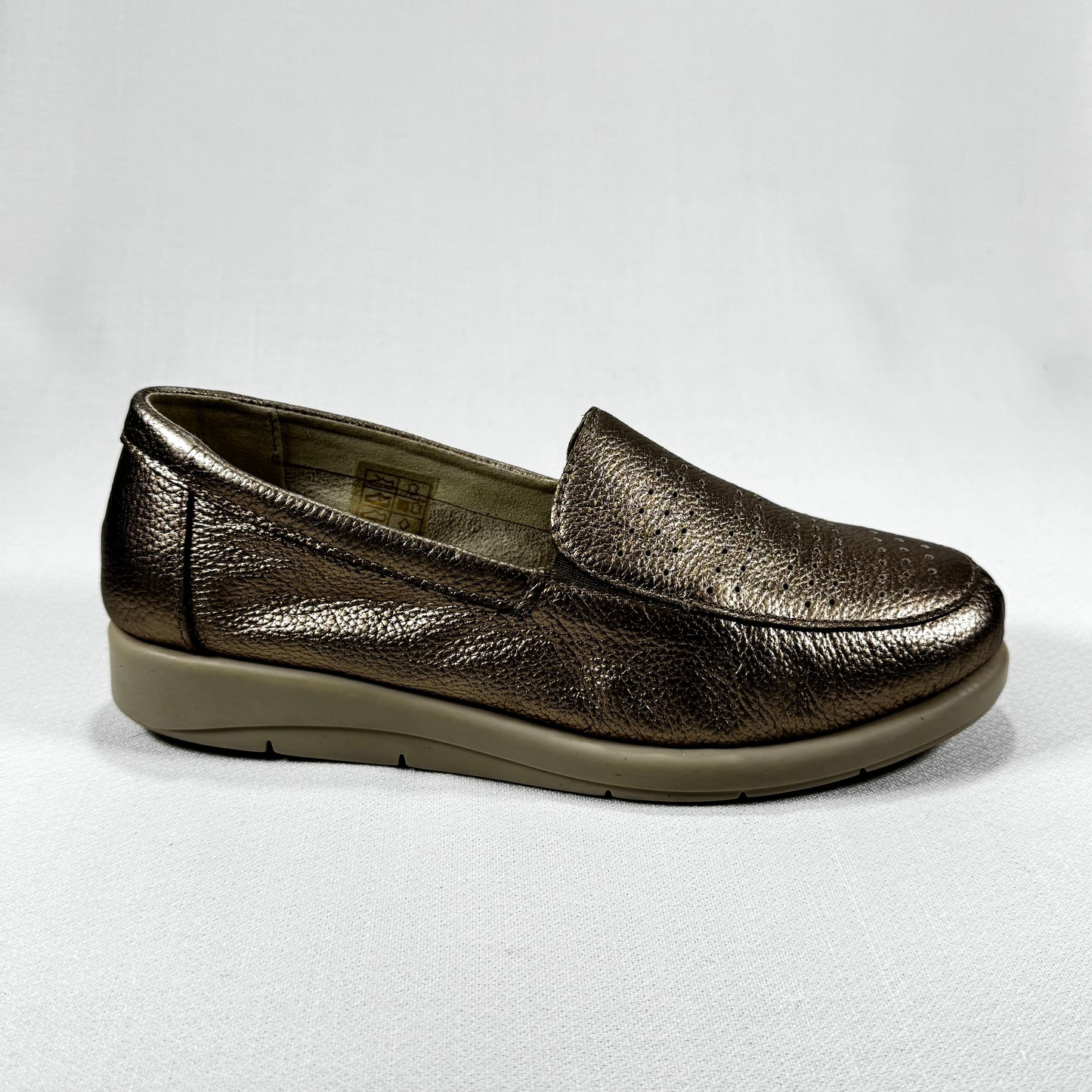 VICMART MOCASIN GOLD 740-10
