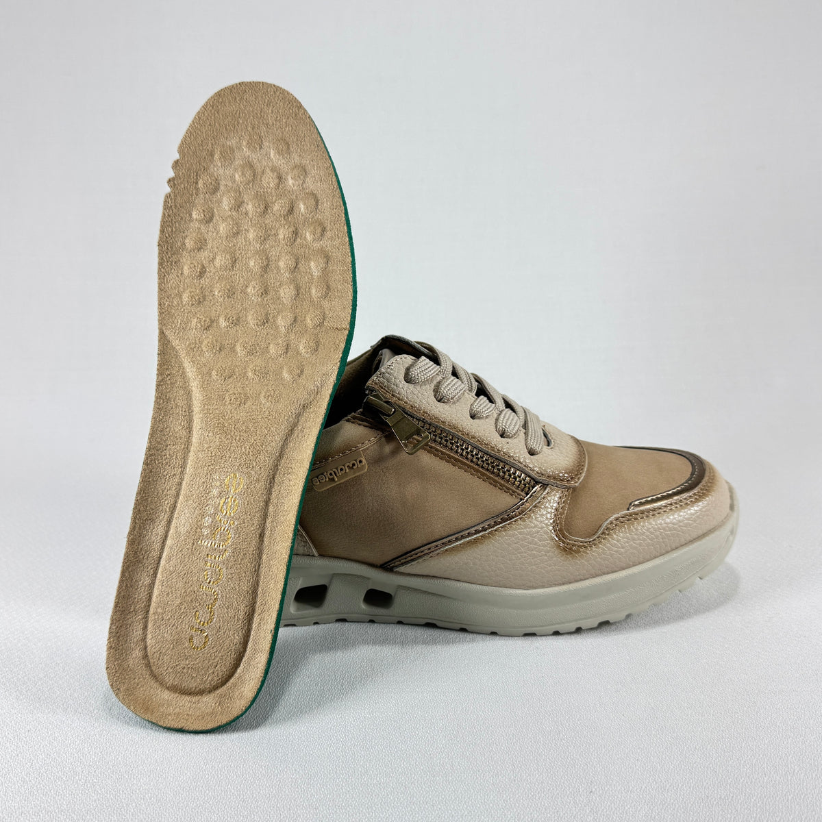 Zapatillas Deportivas Casuales AMARPIES Para Mujer - Confort, Ligeras, Suela De Poliuretano, Cierre Elástico