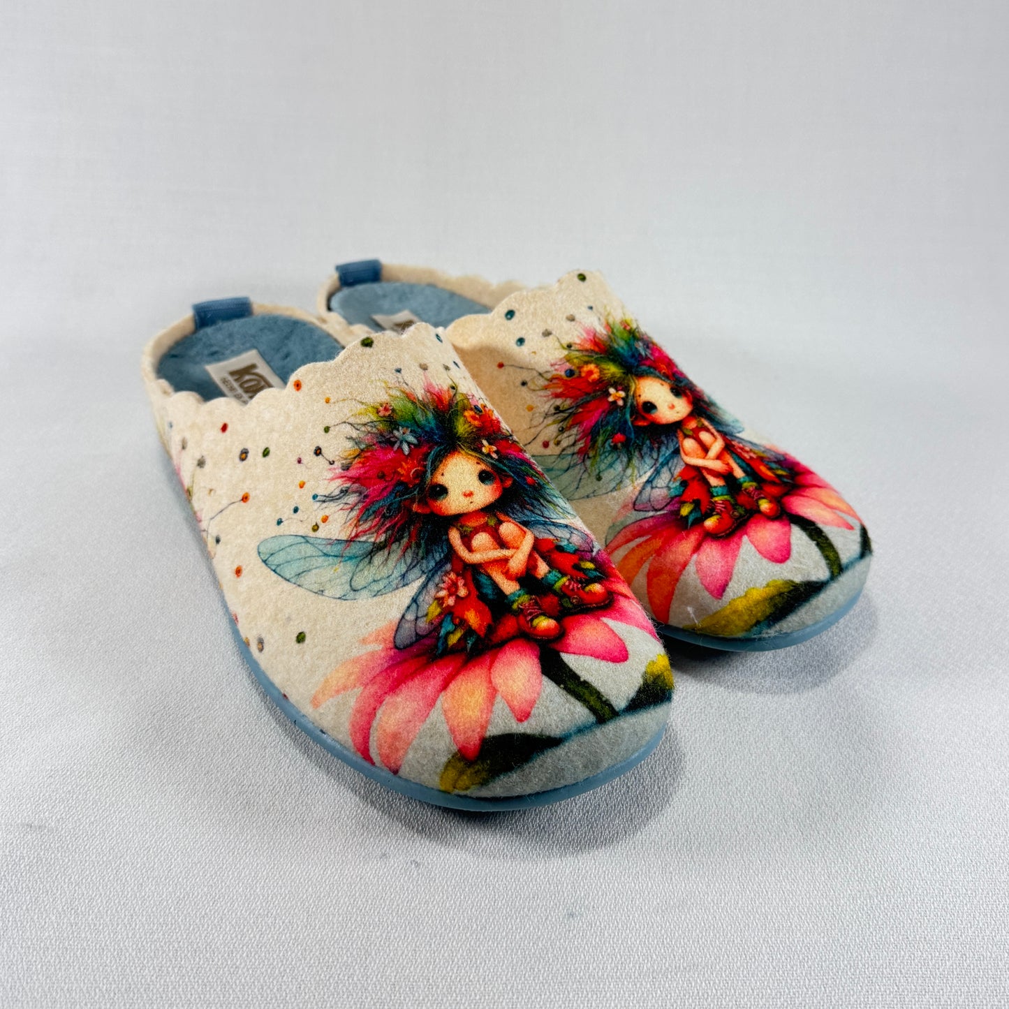 KOKIS ZAPATILLA OTOÑAL CELESTE