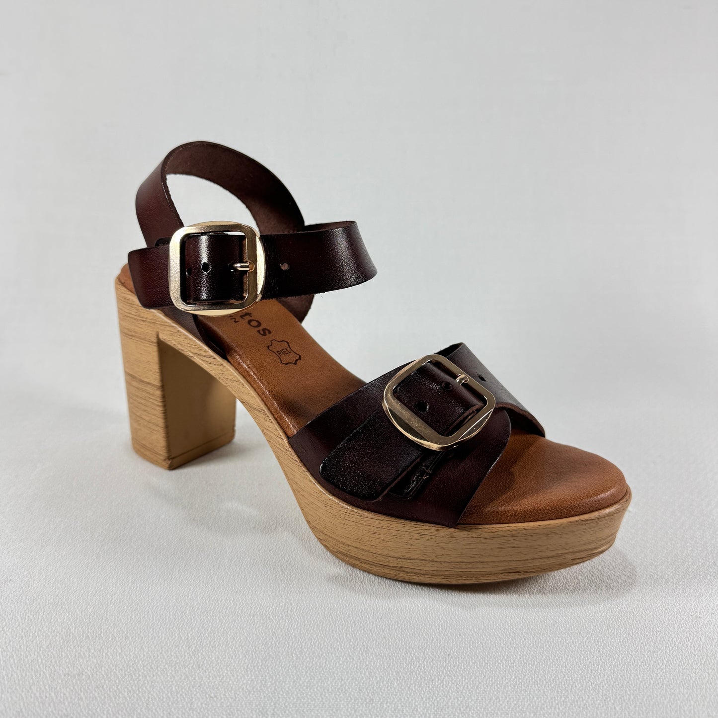SANDALIAS DE TACON EVA FRUTOS BONE 6877