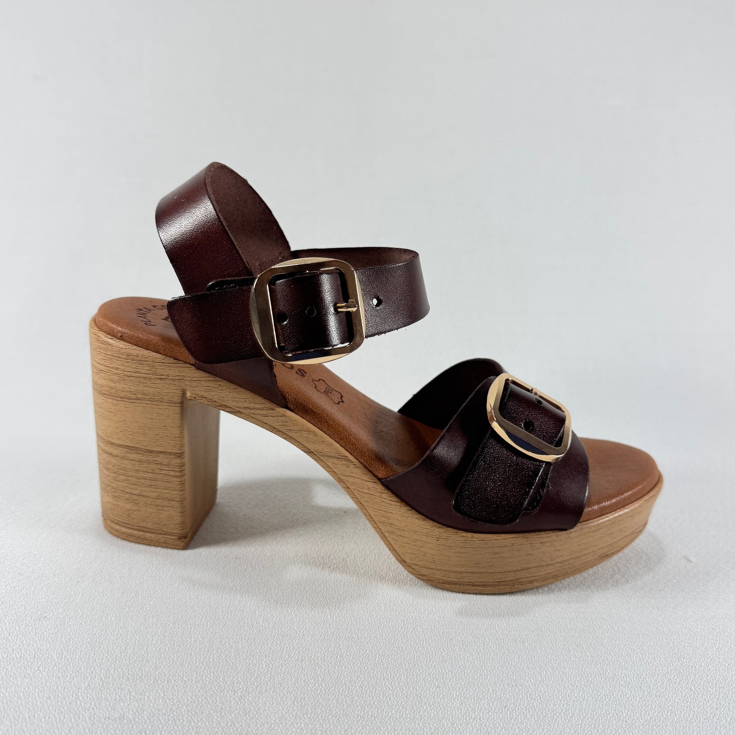 SANDALIAS DE TACON EVA FRUTOS BONE 6877