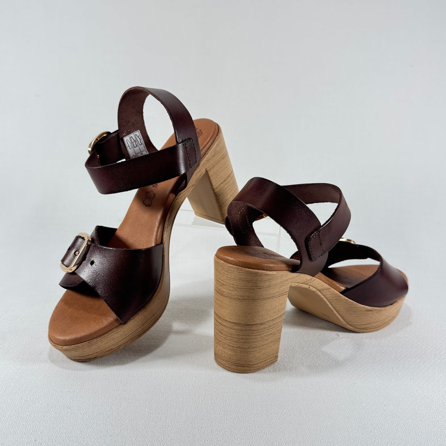 SANDALIAS DE TACON EVA FRUTOS BONE 6877