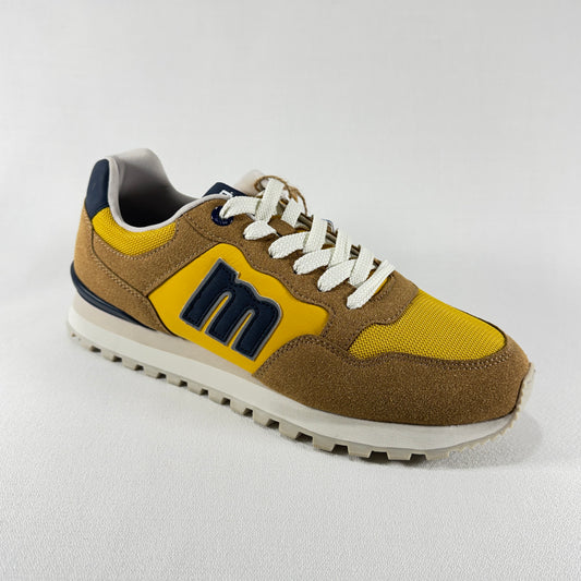 ZAPATOS HOMBRE MUSTANG 84711 TAUPE MOSTAZA