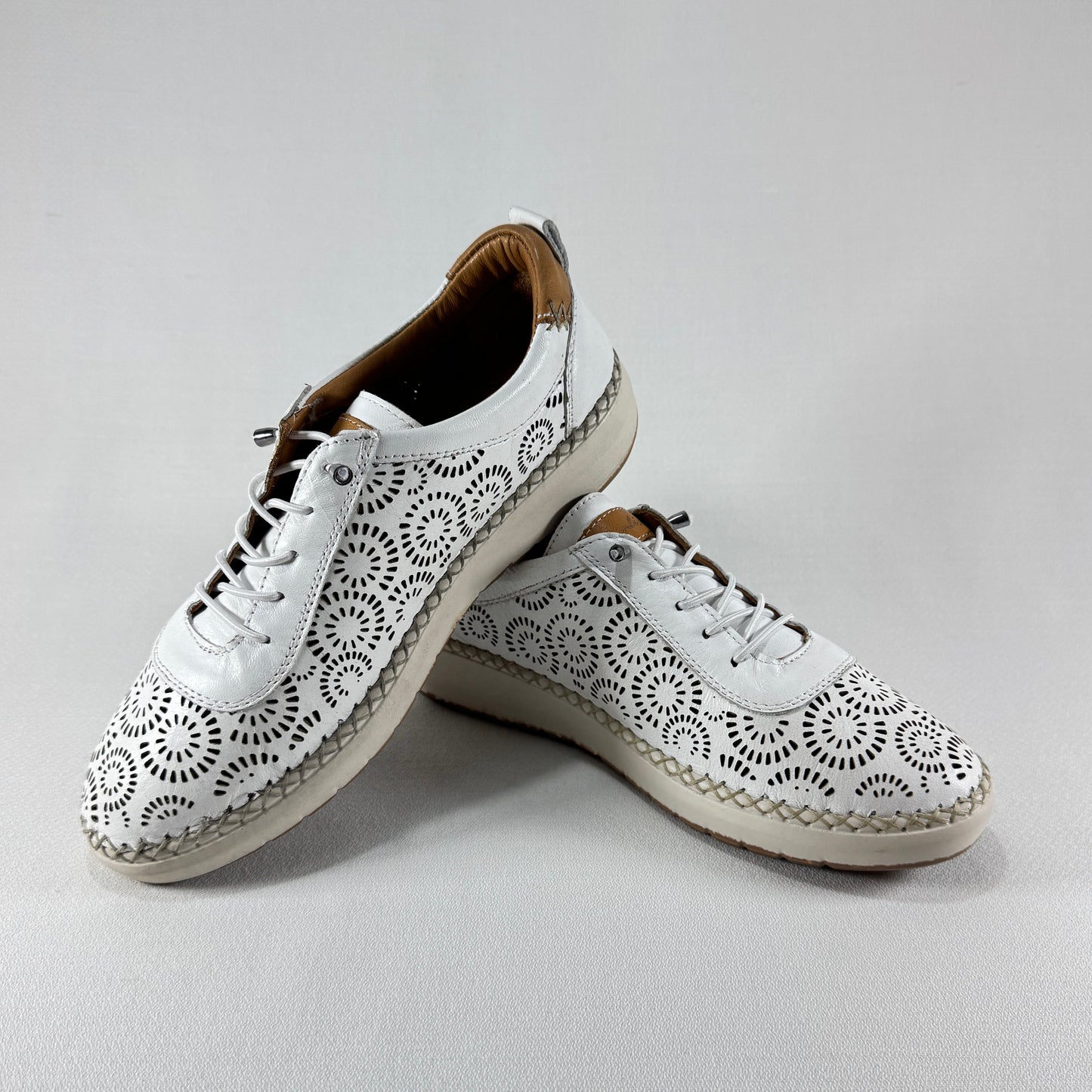 DEPORTIVA PIEL MANLISA S605-7804ML WHITE