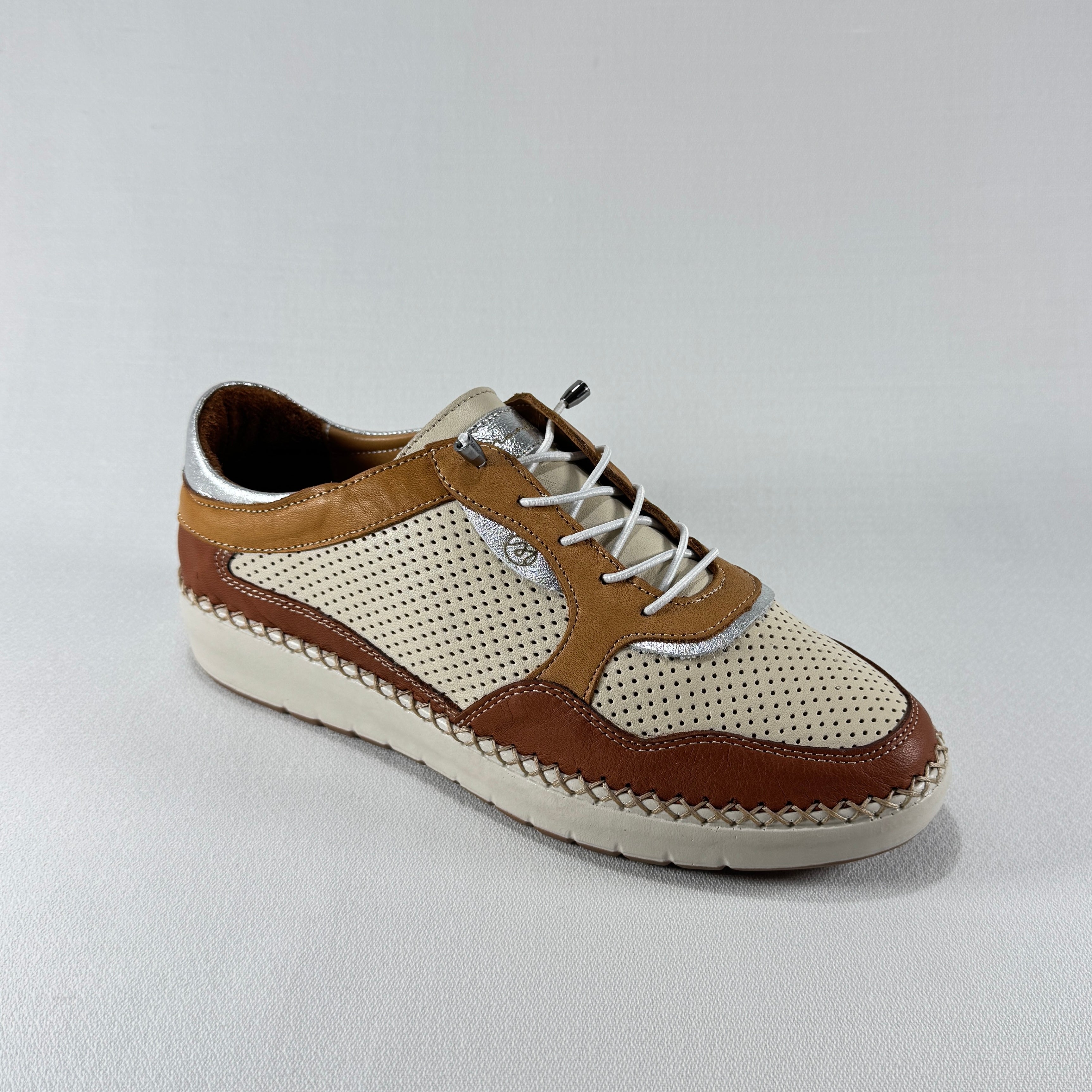 DEPORTIVA PIEL TABAC MANLISA S605-7802
