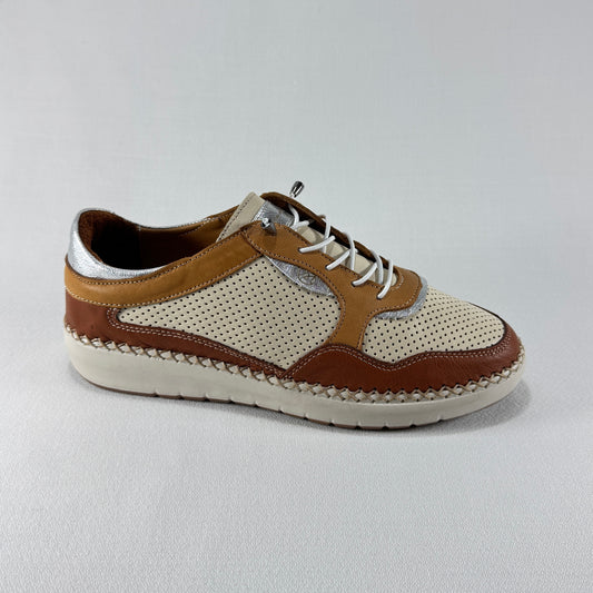 DEPORTIVA PIEL TABAC MANLISA S605-7802