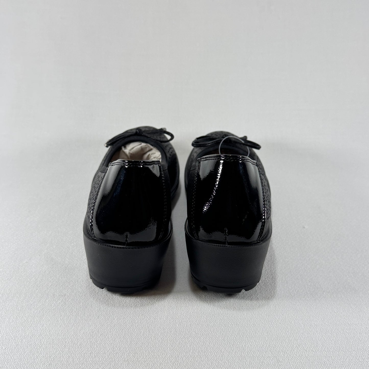 MANOLETINA CUÑA COMFORT PIES BL26044 BLACK