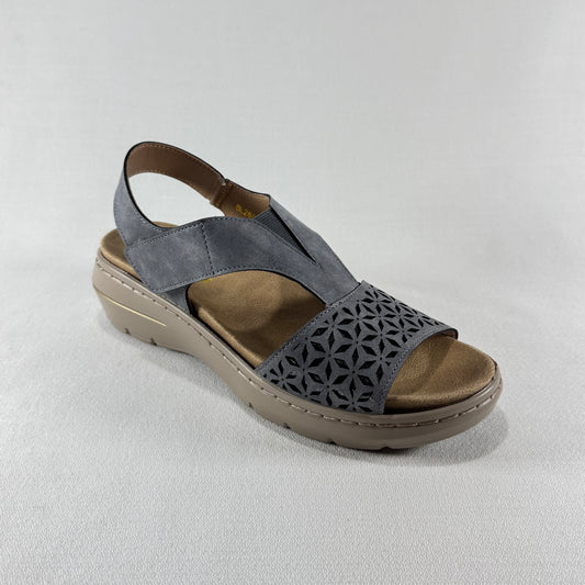 SANDALIA VELCRO JEANS CONFORT PIES BL2608-4