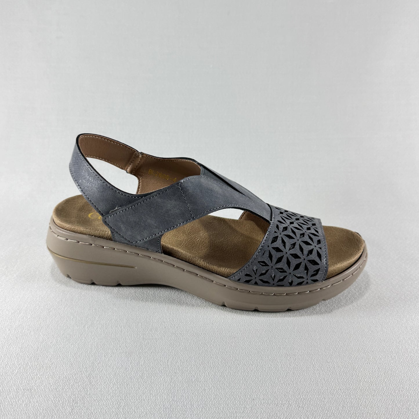SANDALIA VELCRO JEANS CONFORT PIES BL2608-4