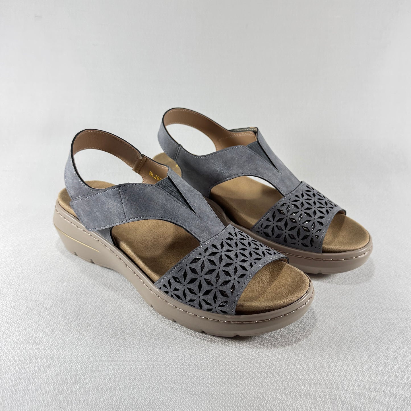 SANDALIA VELCRO JEANS CONFORT PIES BL2608-4