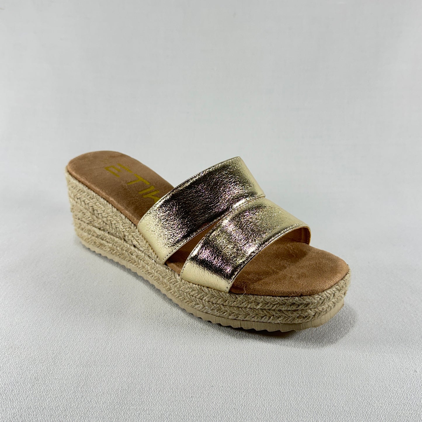 SANDALIAS MUJER ETIKA KALYSS ORO 20070