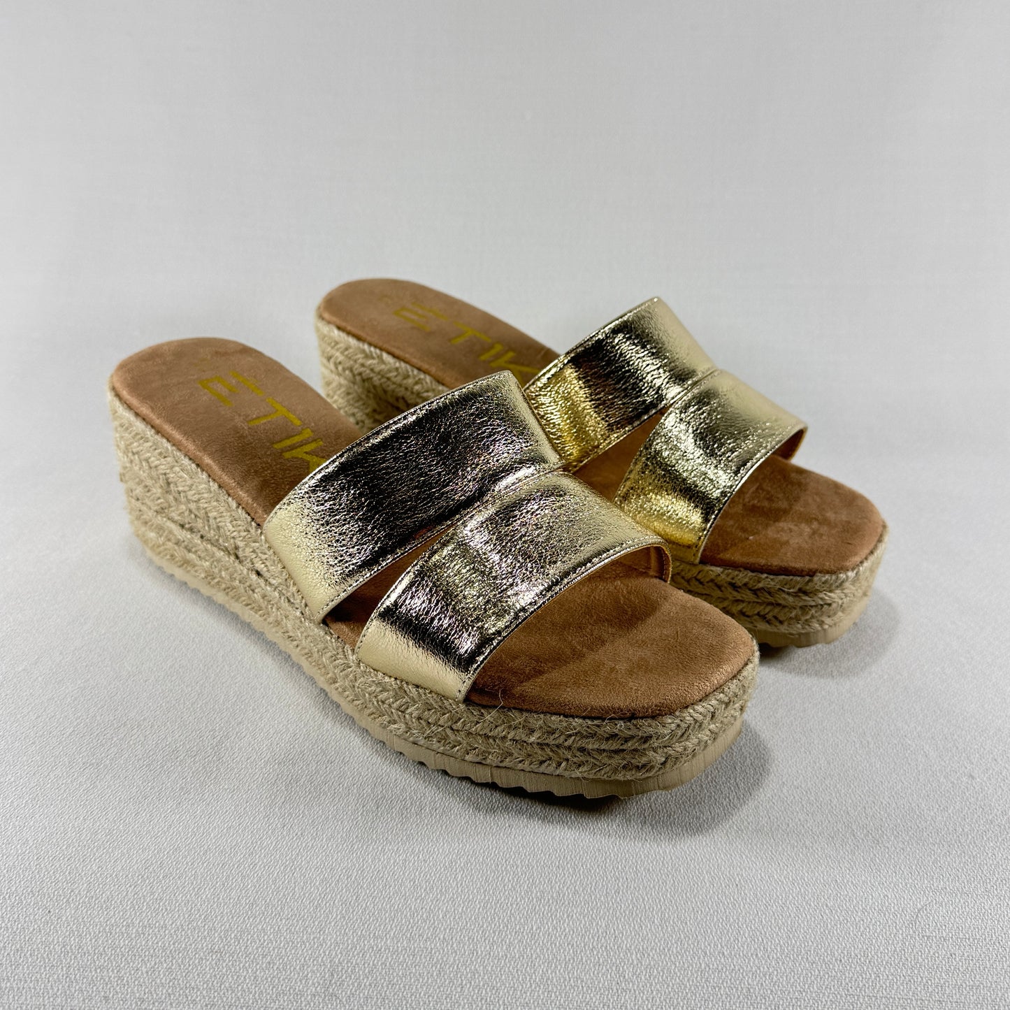 SANDALIAS MUJER ETIKA KALYSS ORO 20070