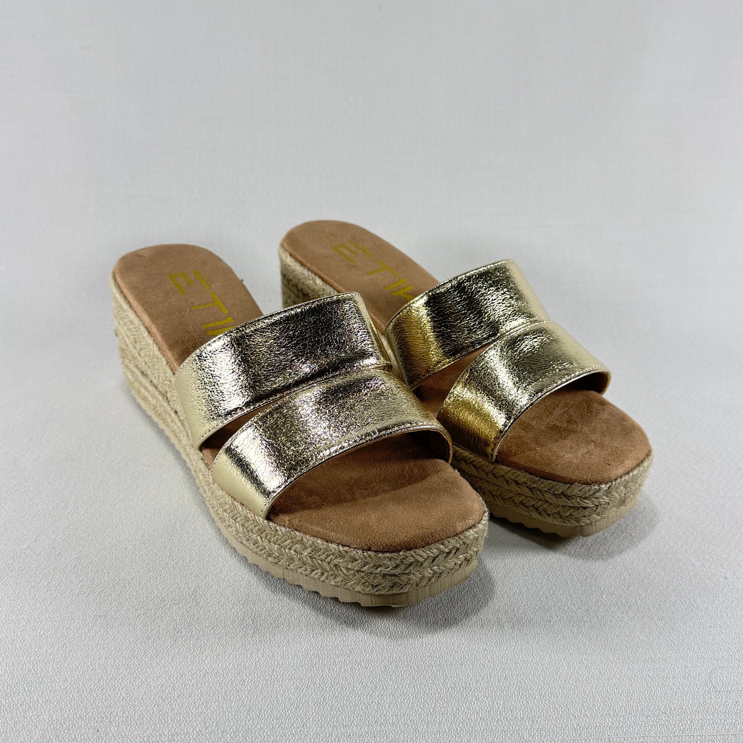 SANDALIAS MUJER ETIKA KALYSS ORO 20070