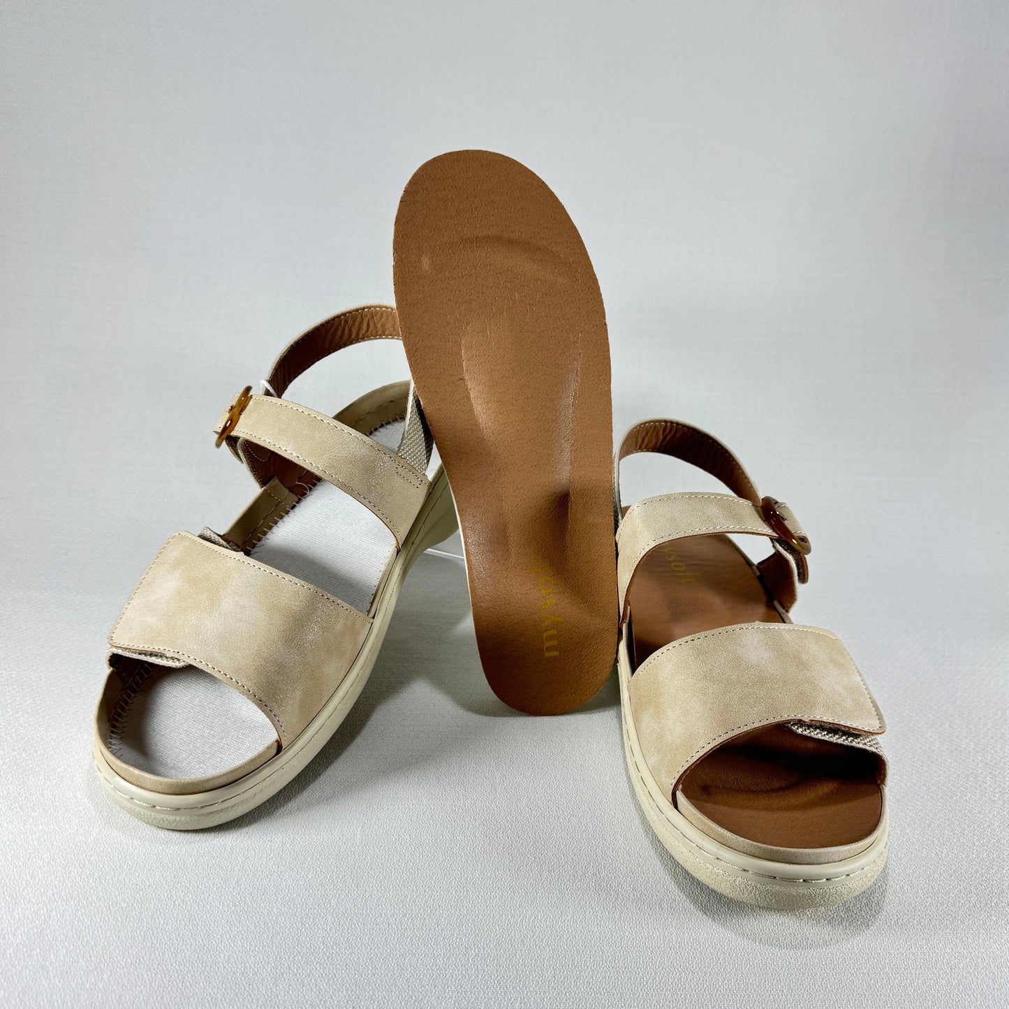 SANDALIA MYSOFR 26M040 BEIGE