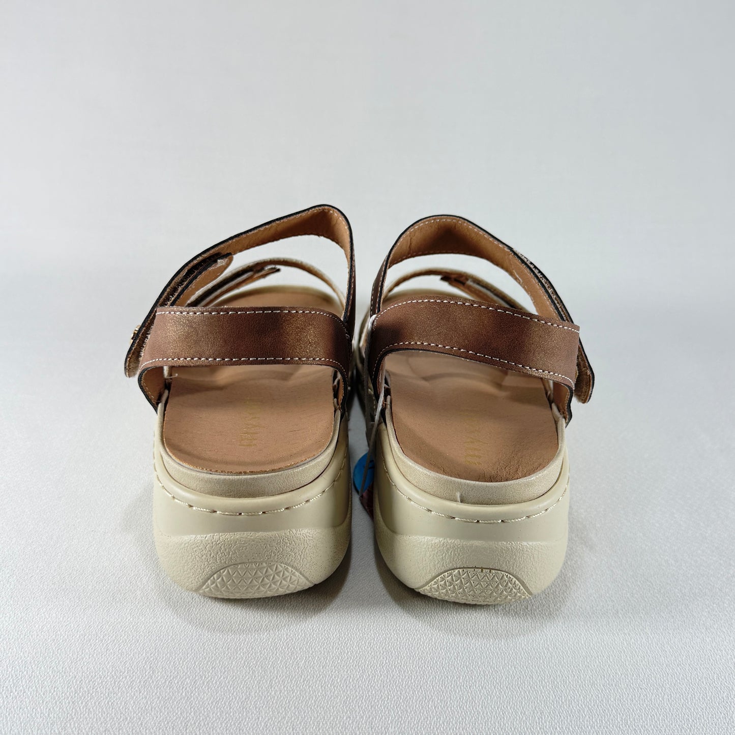 SANDALIA MYSOFT 26M046 BEIGE-BROWN