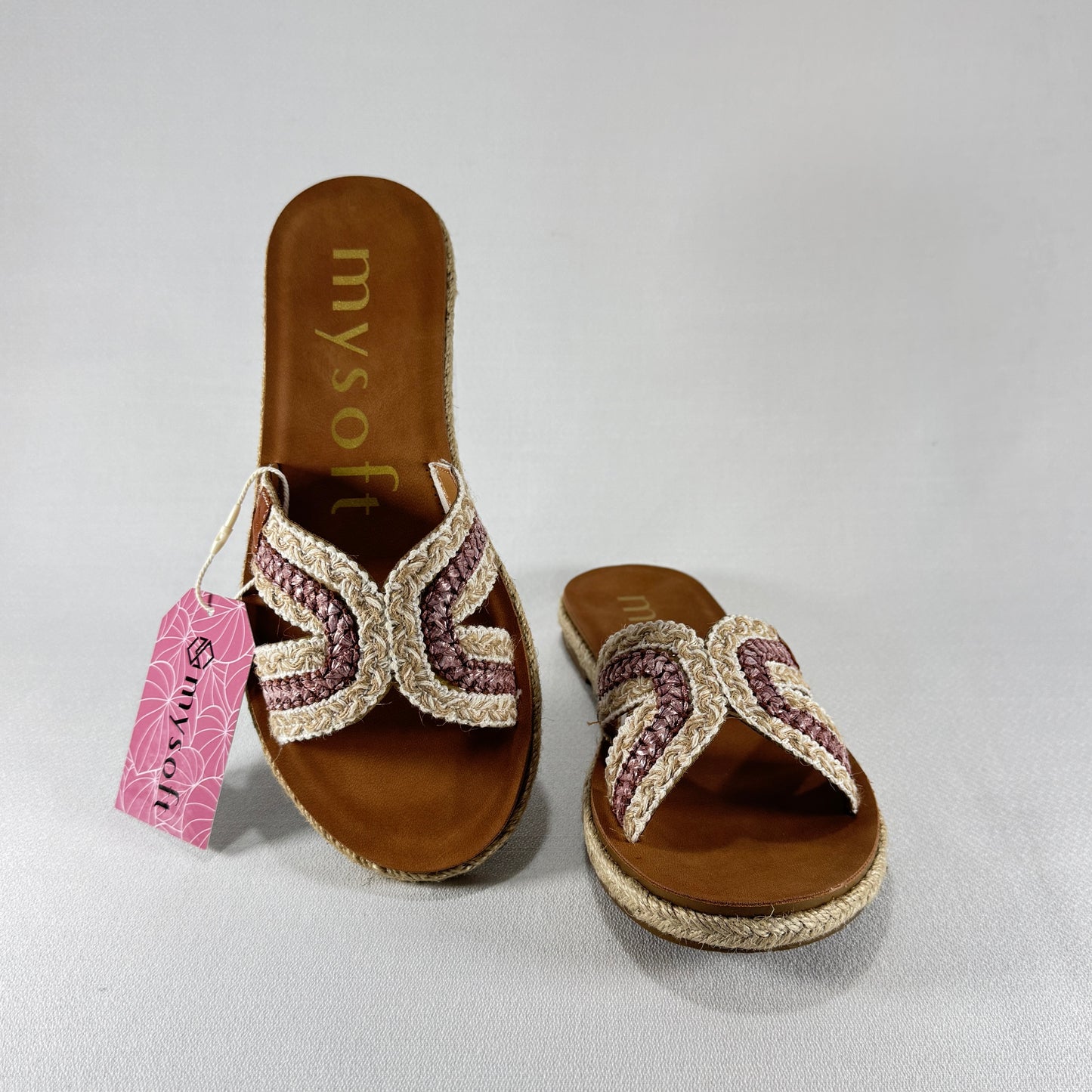 SANDALIA MYSOFT 26M240 ROSA ESPOARTO
