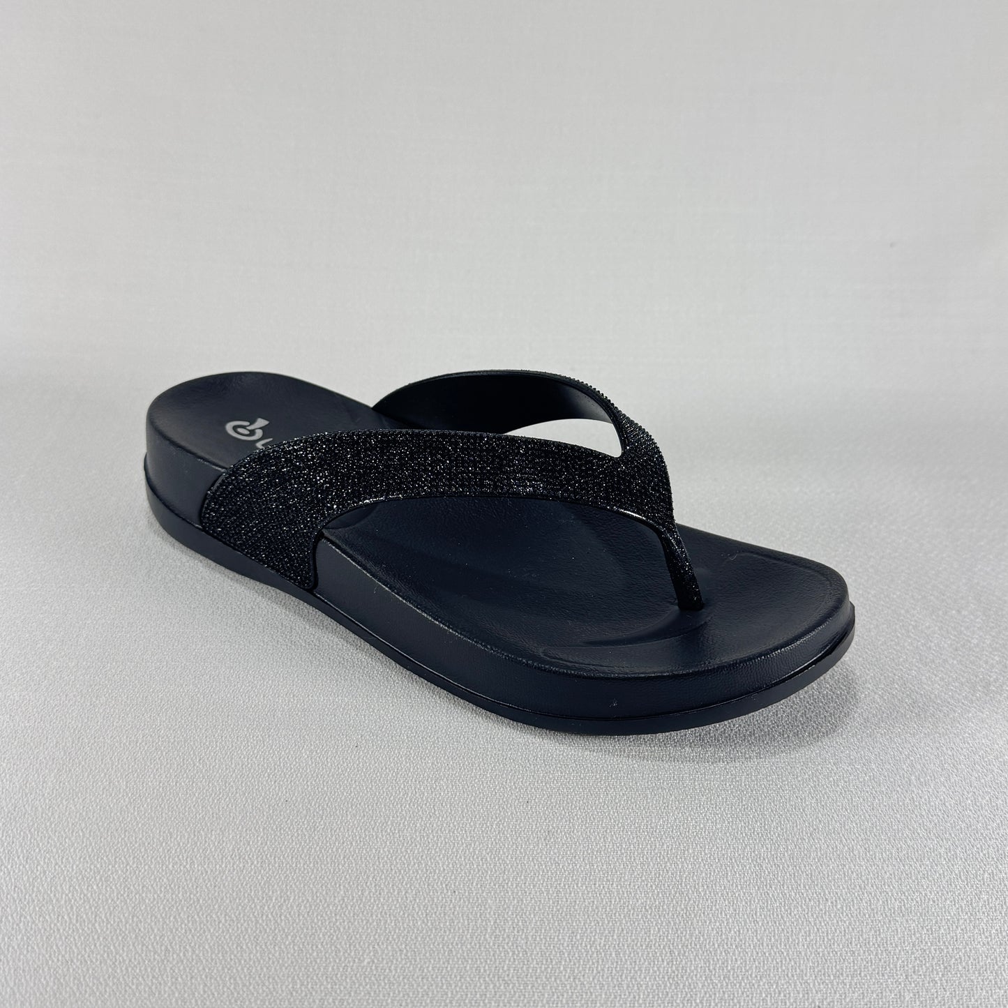 CHANCLAS UAUH GOMA BLACK