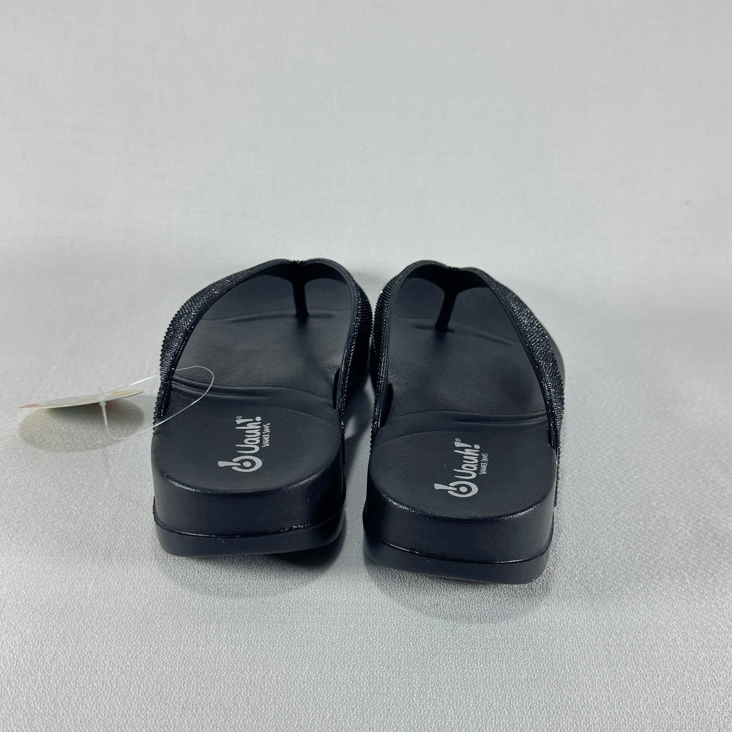 CHANCLAS UAUH GOMA BLACK
