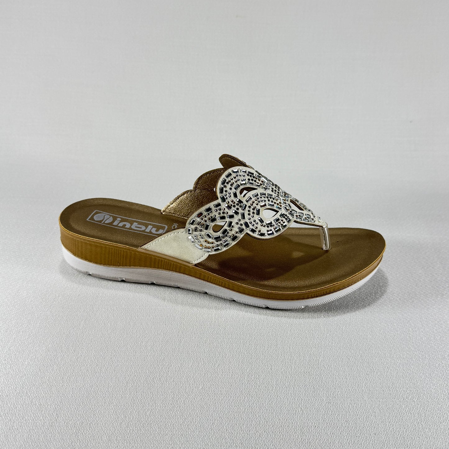 SANDALIA INBLU BIANCO BV000050