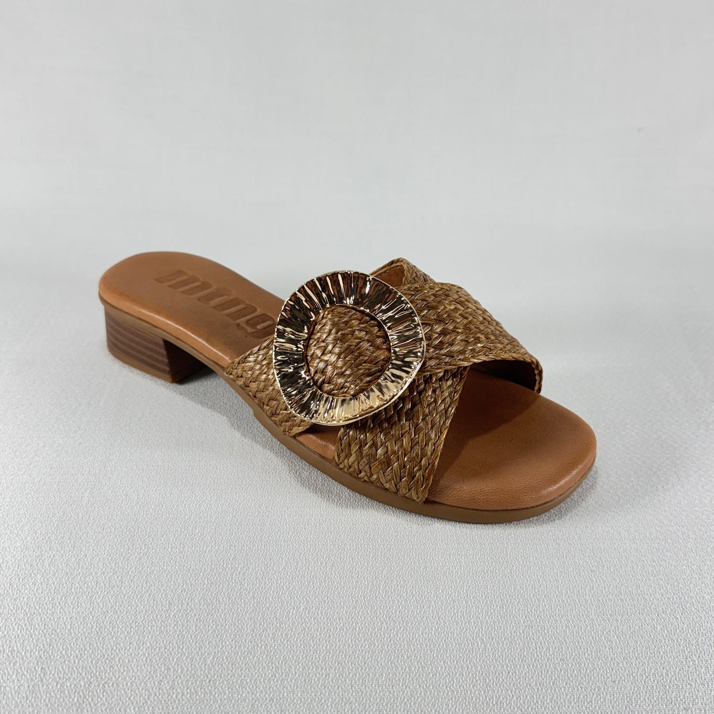 SANDALIA DE TACON MUSTANG 55954 RUSTIC TAN