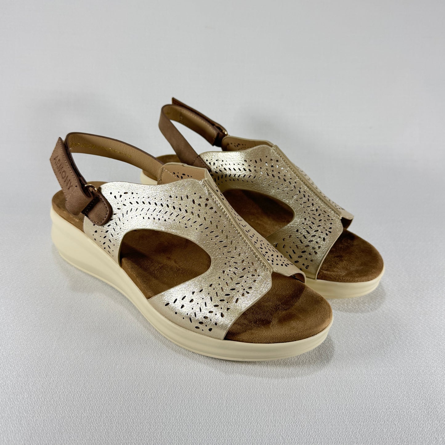 SANDALIA MUJER ARMONY ALISIO 40019 ORO