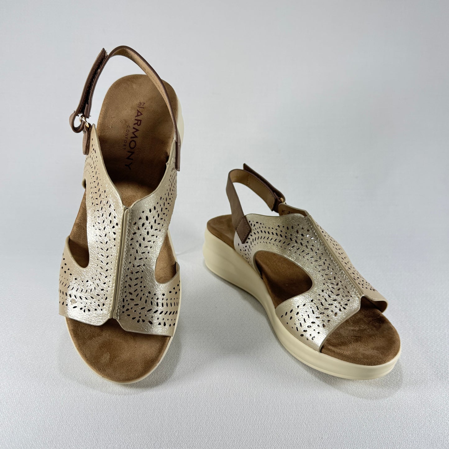 SANDALIA MUJER ARMONY ALISIO 40019 ORO