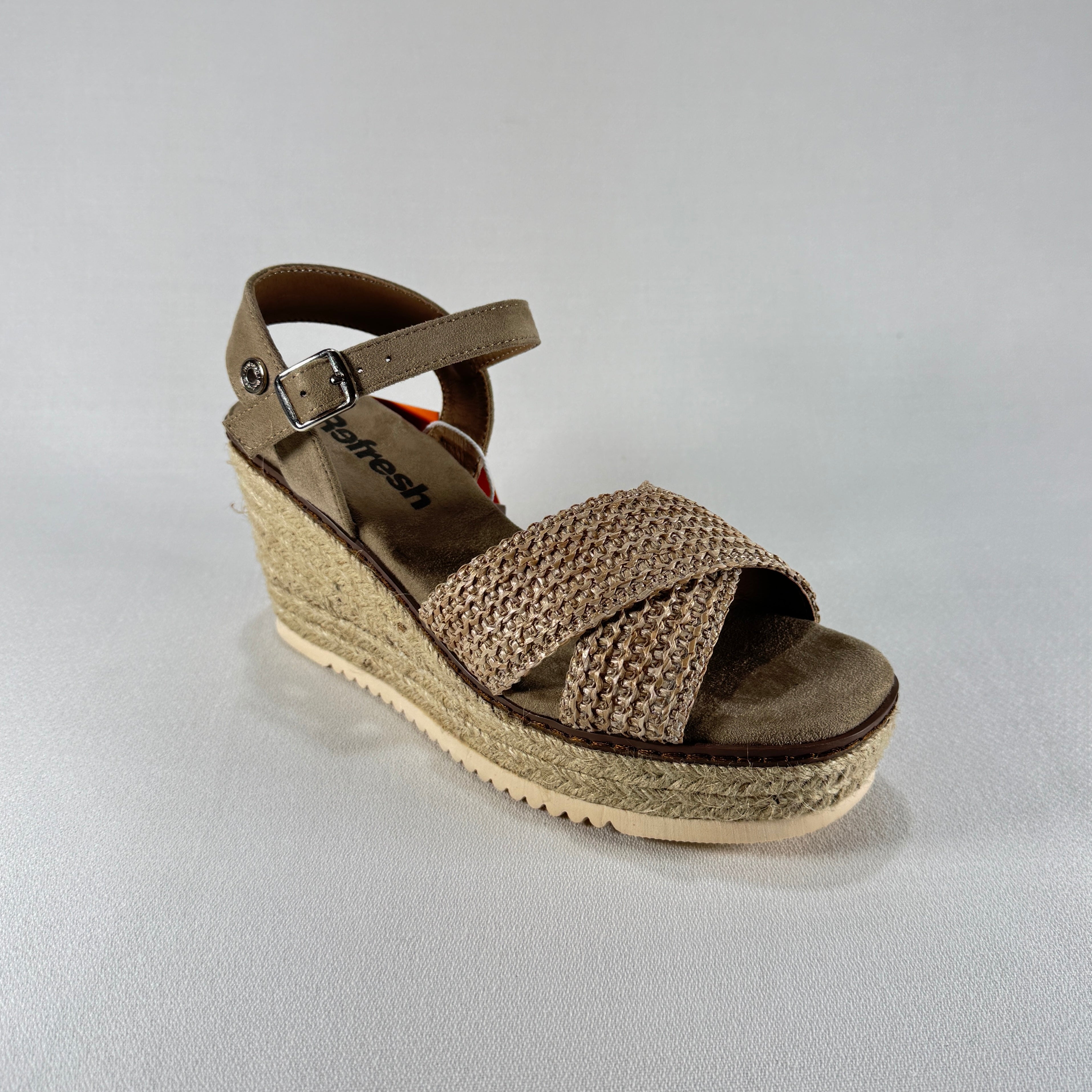 CUÑA REFRESH S.C.TAUPE 172650 ESPARTO