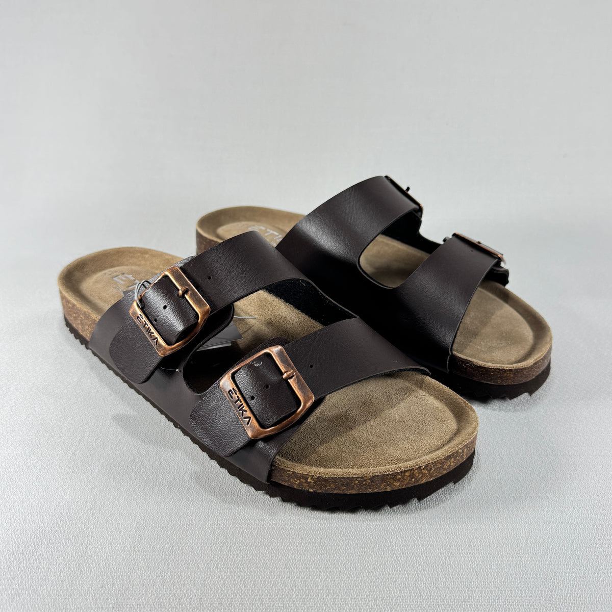 SANDALIAS HOMBRE ETIKA JABLILLO 41012 MARRON