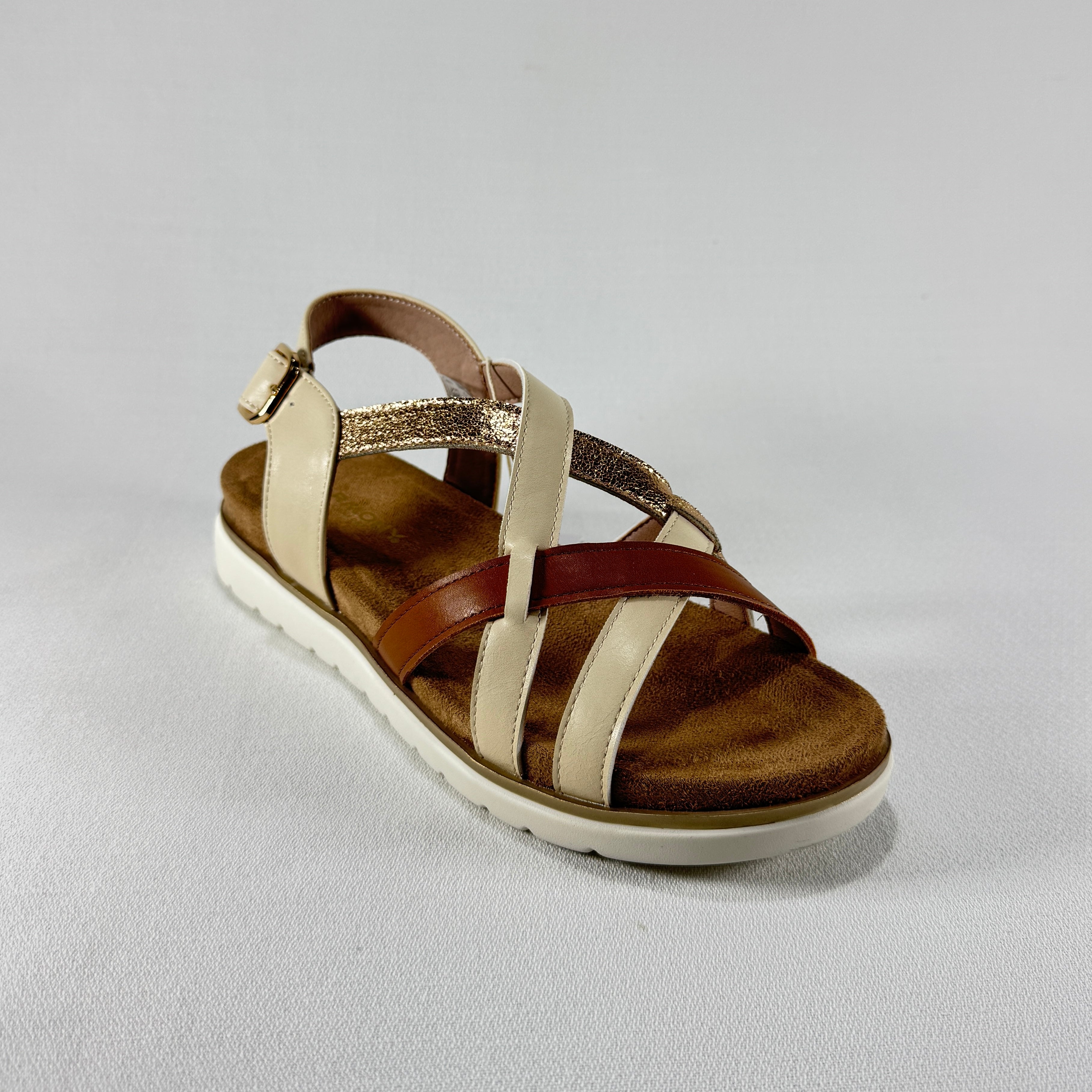 SANDALIAS MUJER ETIKA BAMBOLEO 40023 BEIG